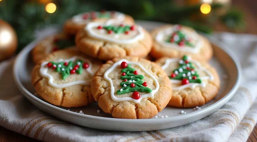 In der Weihnachtsbäckerei